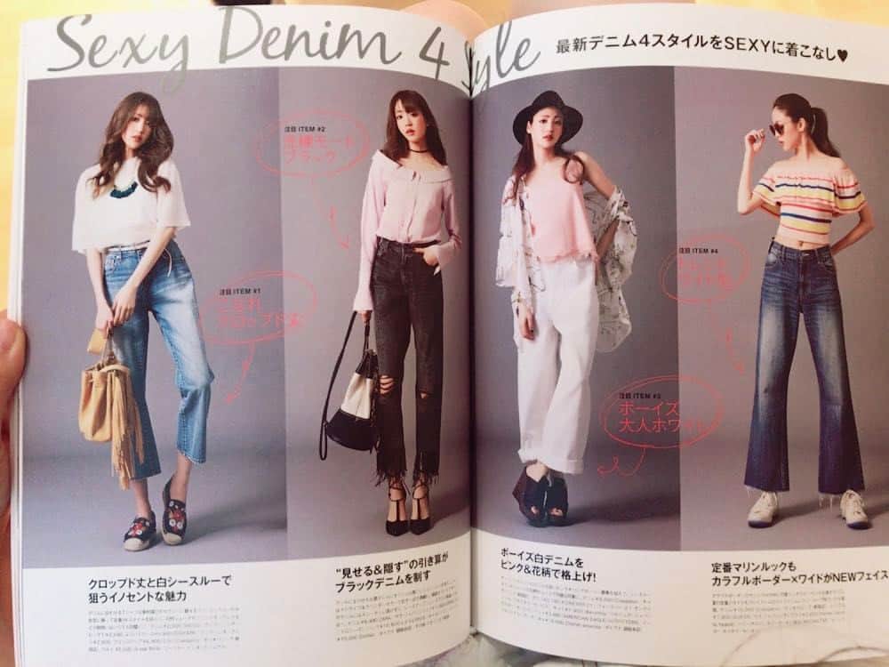 志田友美（ゆうみん）のインスタグラム：「#denimstyle」