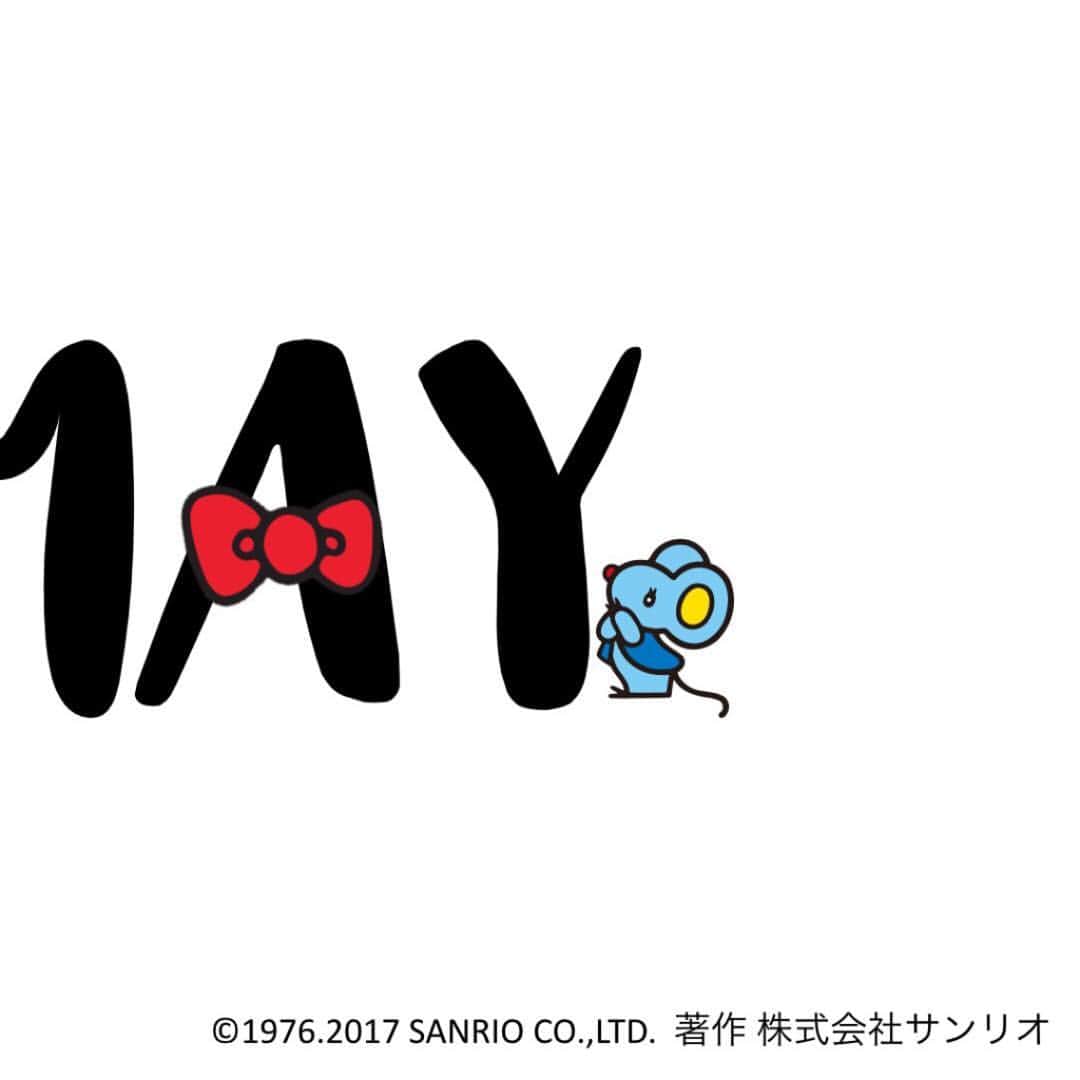 TOKYOOTONAKITTYのインスタグラム：「5月。とっても心地のいい風がながれてますね✨ GWお休みの方もお仕事の方も、素敵な月初になりますように💕 3枚絵のうちの1枚ですが、なんという文字でしょう？😊 #tokyo #otonakitty #tokyootonakitty  #sanrio  #サンリオ  #5月 #may  #新緑の季節 #5月5日 #こどもの日 #goodmonth」