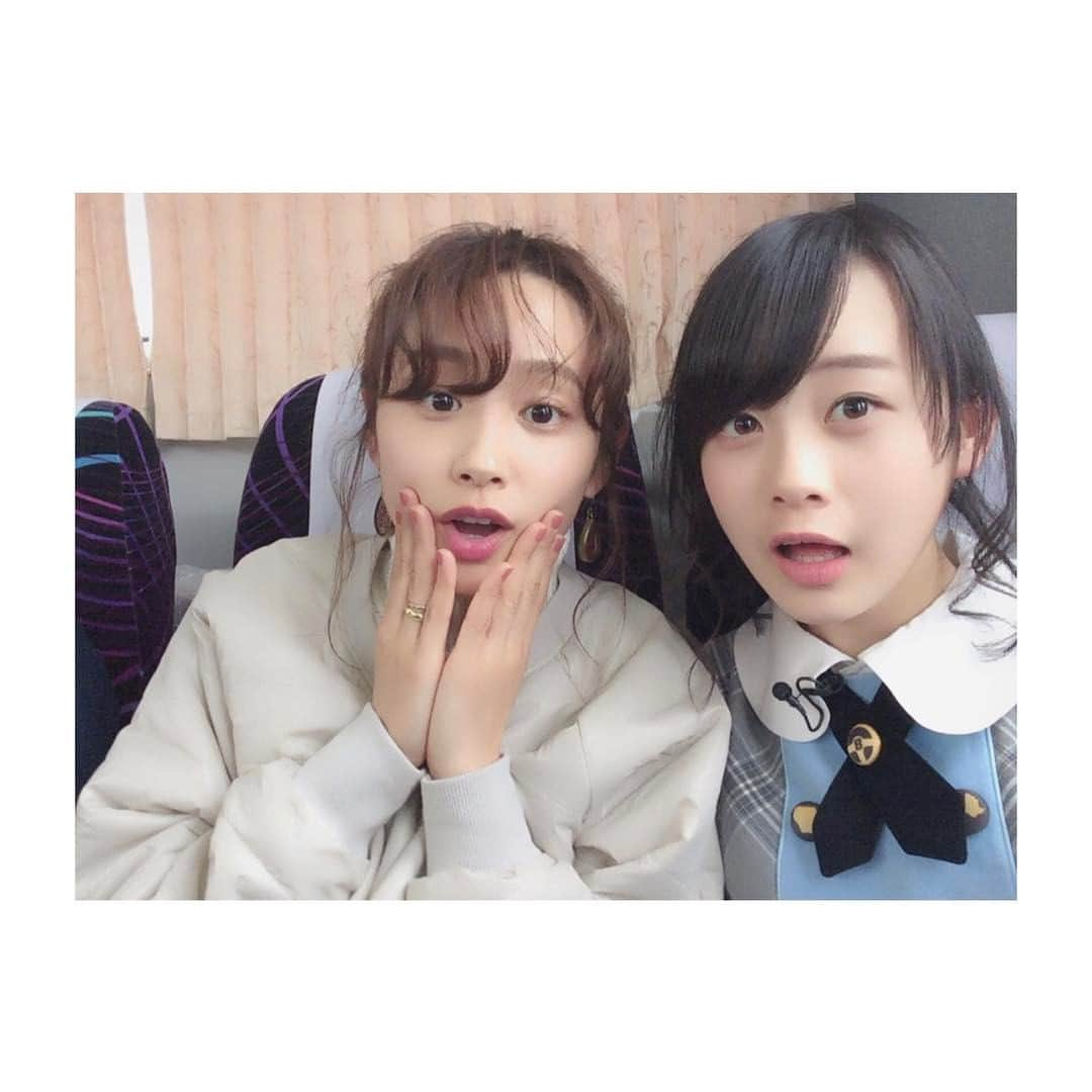 高橋愛さんのインスタグラム写真 - (高橋愛Instagram)「うまいもんツアーの時の写真！ ゆいちゃん、2001年に産まれたんだって！ わたしが東京出て来た時期やん！笑 #akb48  #横山結衣ちゃん #朝日放送 #夢はここからABA #青森 #うまいもんツアー #ABC朝日放送にてオンエア！」5月5日 22時57分 - i_am_takahashi