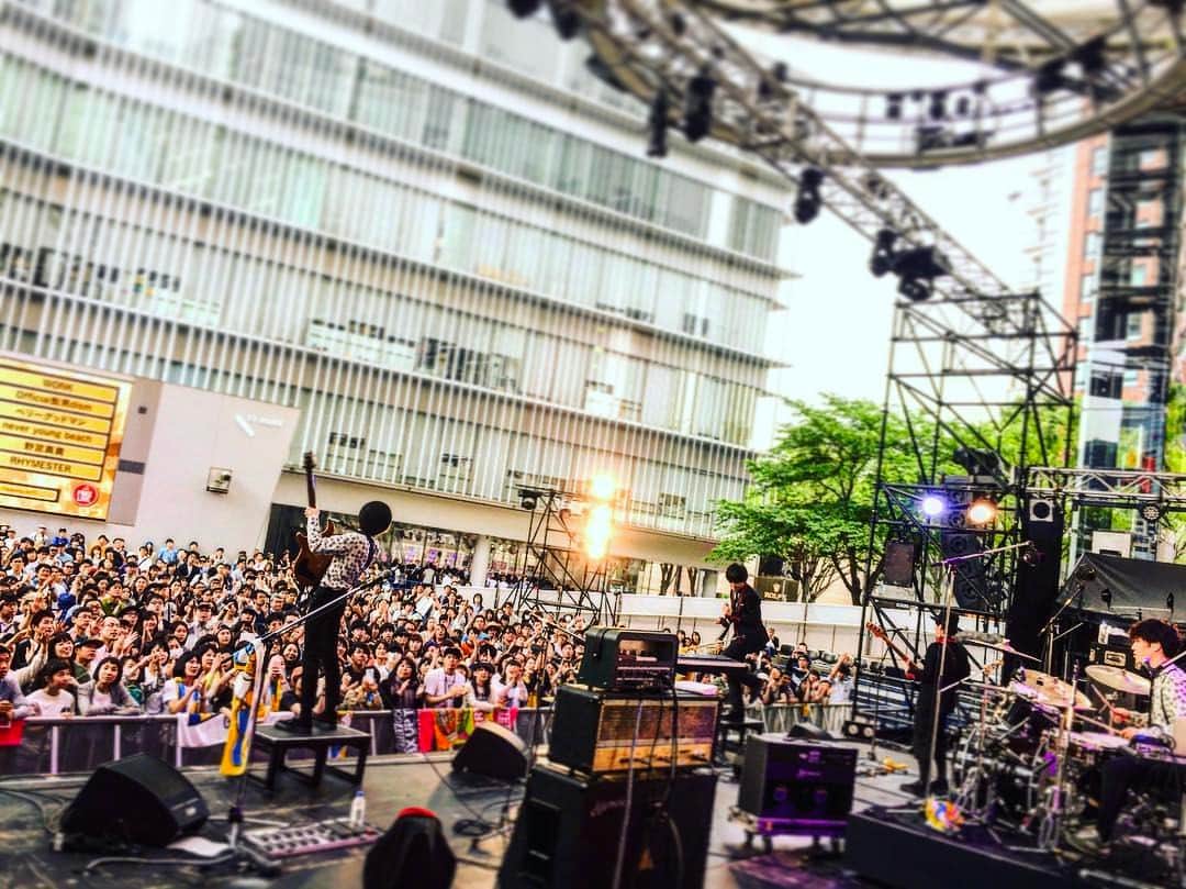 松浦匡希のインスタグラム：「Todays live → TOKYO M.A.P.S 久々の野外で気持ちよかった〜🙆‍♂️ #jwave #tokyomaps」