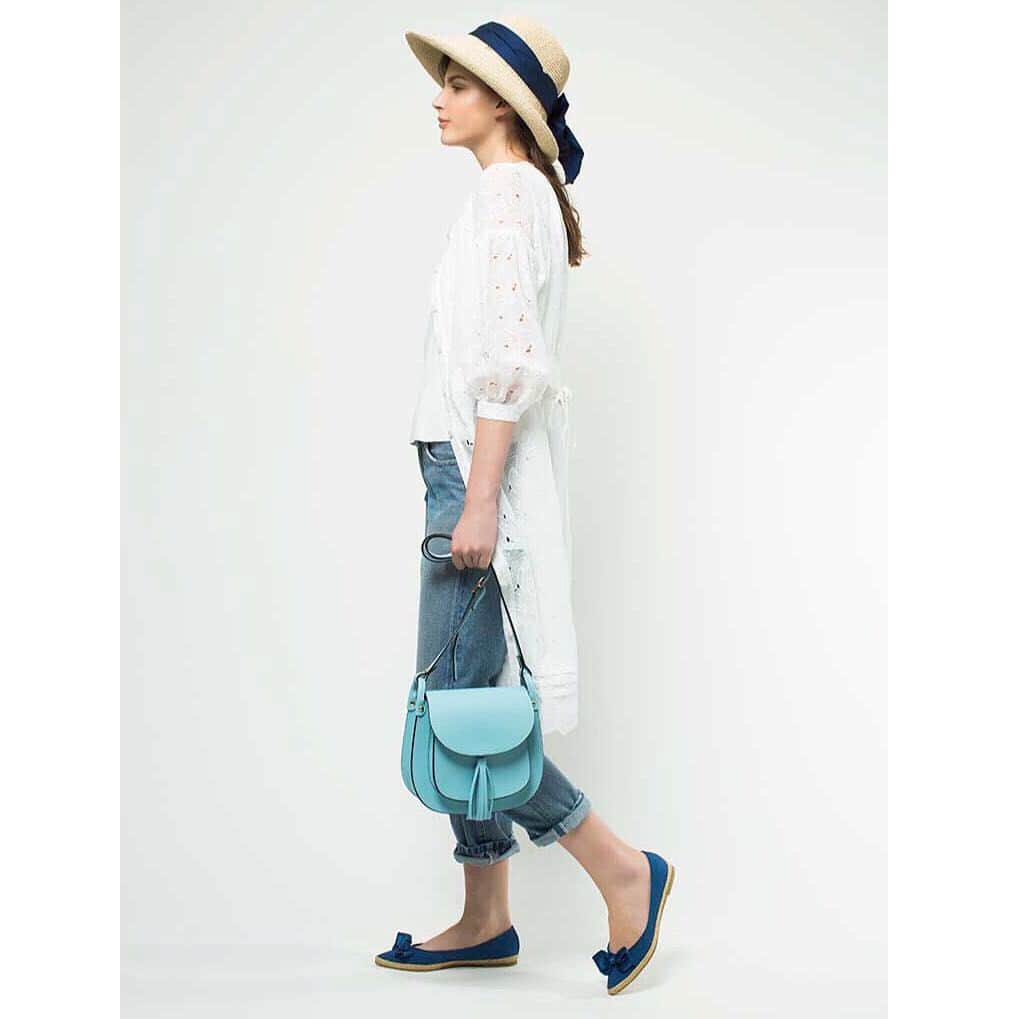 The Virgniaのインスタグラム：「【JUST MY DRESS】 ■ONE-PIECE ￥24.000 ■KNIT ￥11.000 ■PANTS ￥17.000 ■HAT ￥13.000 ■BAG ￥19.000/ANDREA CARDONE ■SHOES ￥6.900 #JUSTMYDRESS #TheVirgnia  #Spring  #Summer #Onepiece #TheVirgniaOfficialOnlineStore  store.virgnia.jp」