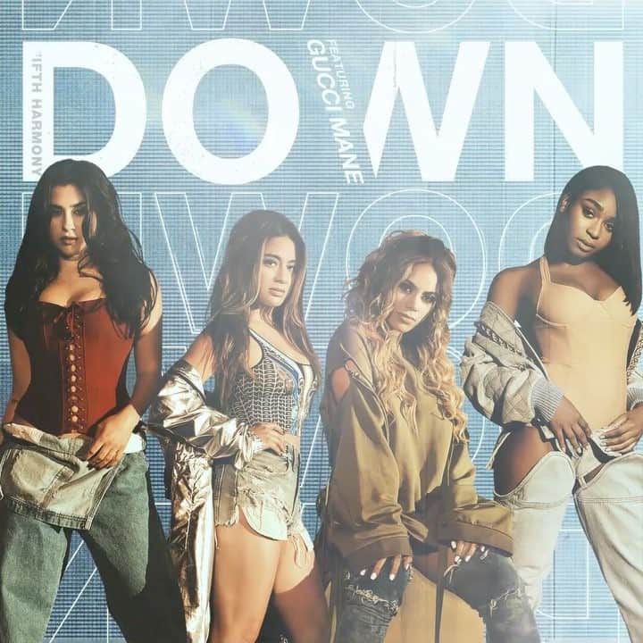 フィフス・ハーモニーのインスタグラム：「#DOWN ft. @laflare1017 out now ⬇️ @itunes (link in bio) @applemusic, @spotify」