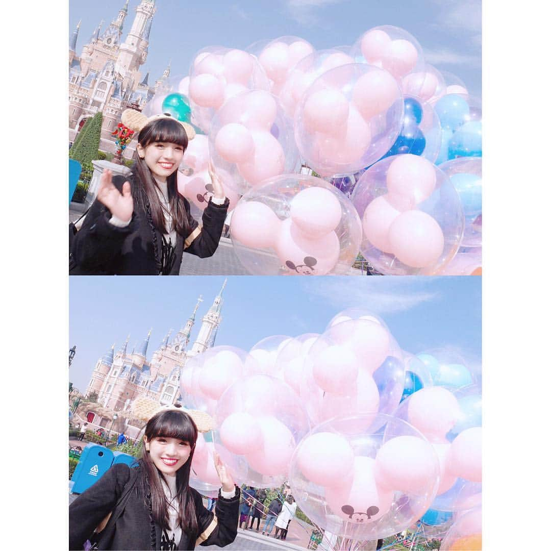 宮谷優恵（ゆえち）のインスタグラム：「. . 🐭🏰🎈☁️ . #shanghaidisneyland #上海ディズニーランド #SHDL #shanghai #yuemiyatani #宮谷優恵 #yuechi #ゆえち」