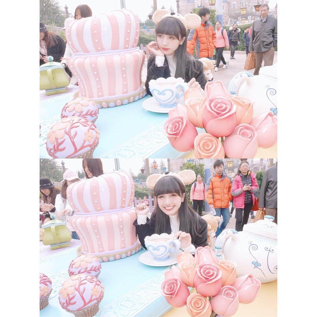 宮谷優恵（ゆえち）のインスタグラム：「. . 2016.11.28 Shanghai Disneyland . Alice in Wonderland Maze ☕️💭💕 . #shanghaidisneyland #上海ディズニーランド #SHDL #aliceinwonderlandmaze #aliceinwonderland #アリスインワンダーランド #shanghai #yuemiyatani #宮谷優恵 #yuechi #ゆえち」