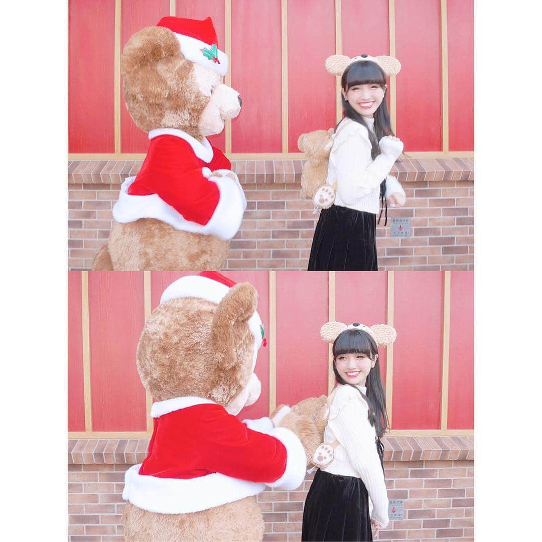 宮谷優恵（ゆえち）のインスタグラム：「. . ダッフィーのリュックが気になるダッフィーちゃん🐻 . かわいい🐻 . #shanghaidisneyland #上海ディズニーランド #SHDL #duffy #ダッフィー #shanghai #yuemiyatani #宮谷優恵 #yuechi #ゆえち」