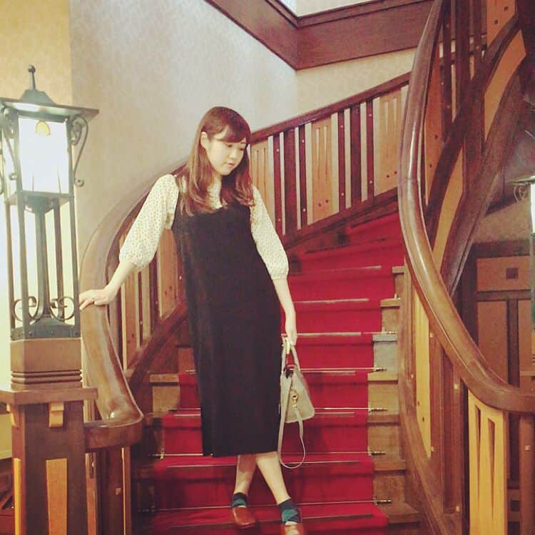 跡部みぅのインスタグラム：「名古屋でインスタグラマーごっこした📷😝むずい」