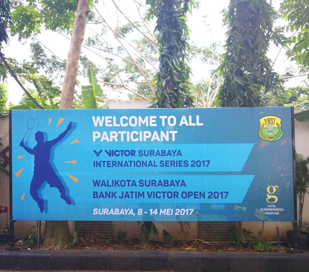 王琳のインスタグラム：「Bye.Indonesia🏸😘🏸」