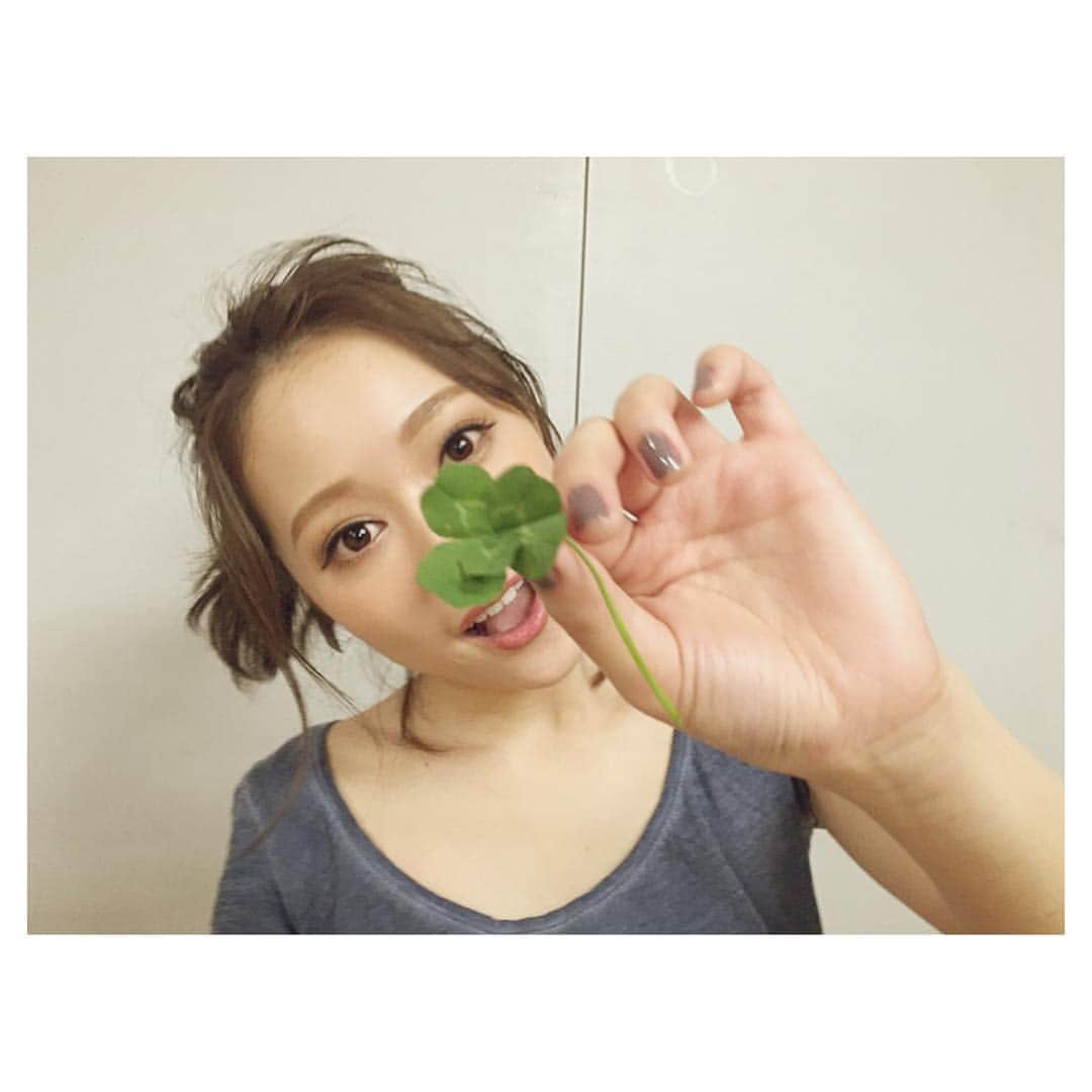 chayさんのインスタグラム写真 - (chayInstagram)「五つ葉のクローバー☘ 100万分の1の軌跡なんだって✨ 押し花にしてお守りにしよー！ #クローバー #clover #五つ葉 #五つ葉クローバー #四つ葉 #四つ葉のクローバー」5月18日 20時26分 - chay1023_official