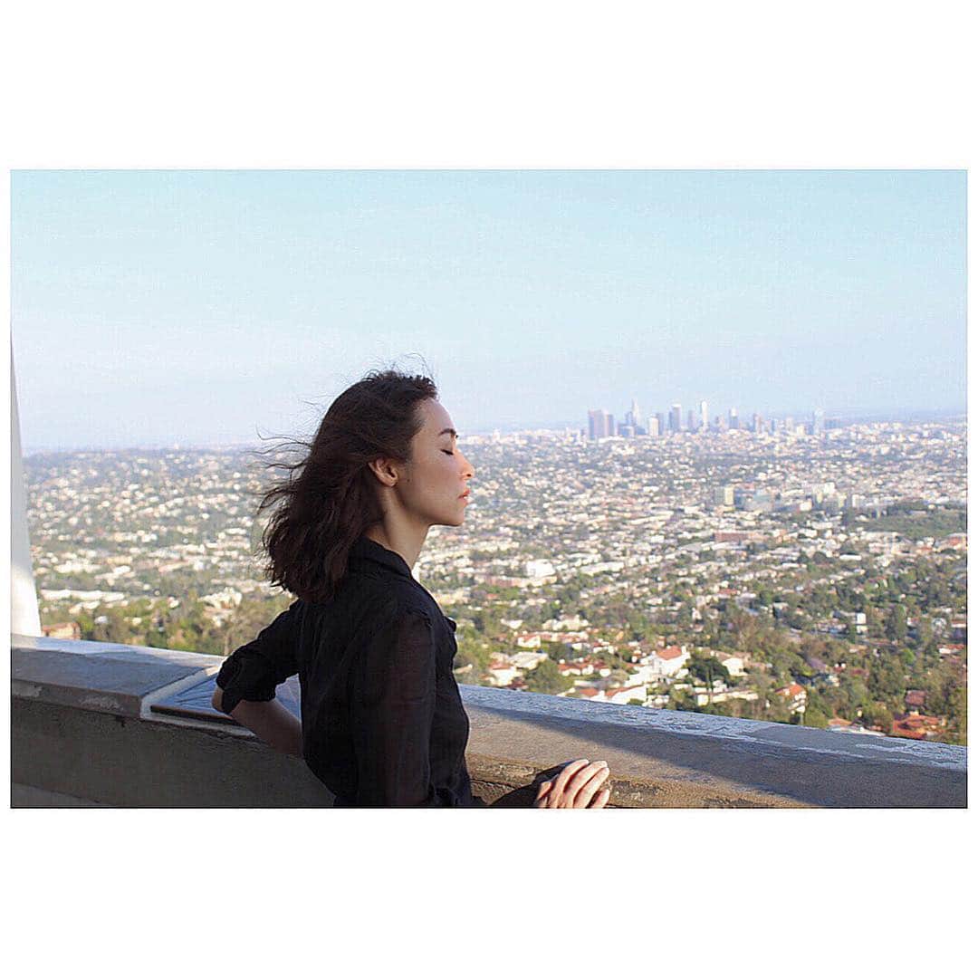 霧島れいかのインスタグラム：「Griffith Observatory✨  #california #losangeles #griffthobservatory #photograph#tks#TK」