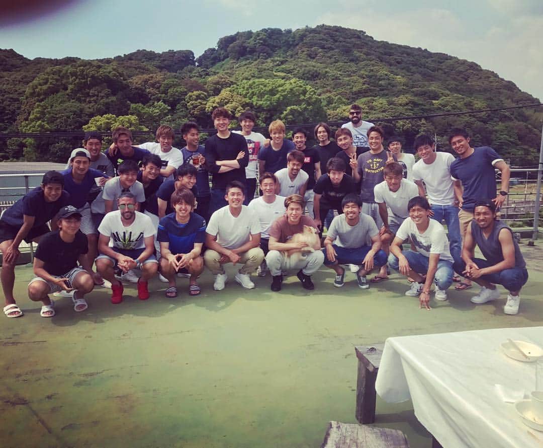 田上大地のインスタグラム：「ナガサキをひとつに☝️ #vファーレン長崎」