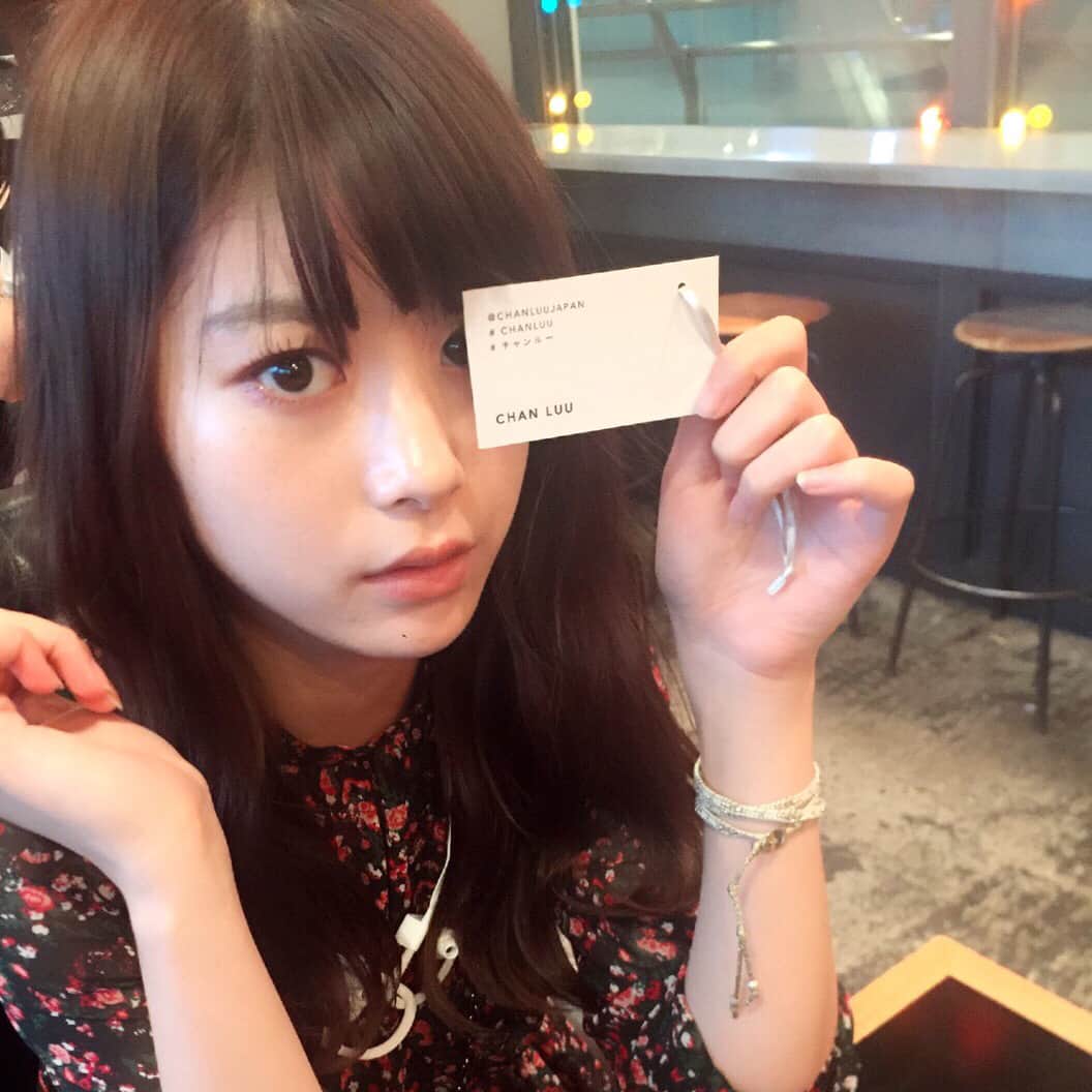 馬場ふみかさんのインスタグラム写真 馬場ふみかinstagram 仕事終わりでchan Luuの展示会へ かわいいピアスをオーダーしました Chanluu 5月19日 18時32分 Fumika Baba