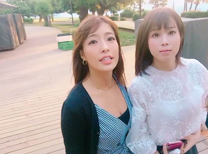 堤ゆきみのインスタグラム：「りなちゃん🍍@hashimoto_rina_ みのりちゃん🍑@minudo #オセロ #きゃわいい」