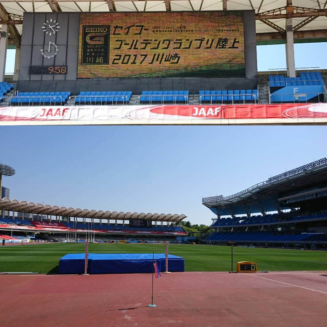 戸邉直人のインスタグラム：「Tomorrow!! #セイコーゴールデングランプリ #iaafworldchallenge」
