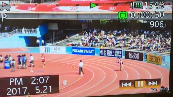 のインスタグラム：「投げるまで長いんで割愛で。。。 セイコーゴールデングランプリ2017 59m59 5th 応援ありがとうございました。  なんか動画見たら全然イメージ像と違う(^^;;少しメンタルも回復したのでまた練習がんばります！ #javelinthrow」