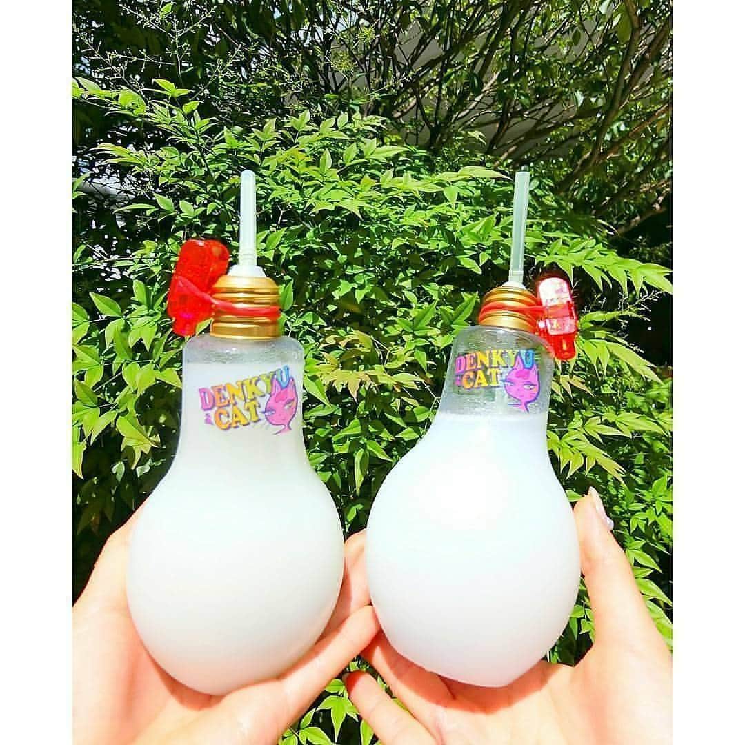 天霧真世さんのインスタグラム写真 - (天霧真世Instagram)「···韓国で大流行『電球ソーダ』💡 ピカピカ光る電球型のドリンクボトル🍹 色んな色に光ります🌠 大阪の食博覧会で発見😆❗ 中身はカルピスです✨ * * #電球ソーダ#ドリンク#drink#drinkcontainer#🍹」5月22日 22時00分 - mayomayo.com_