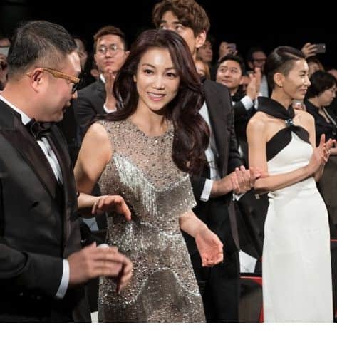 キム・オクビンのインスタグラム：「칸영화제 ,악녀」