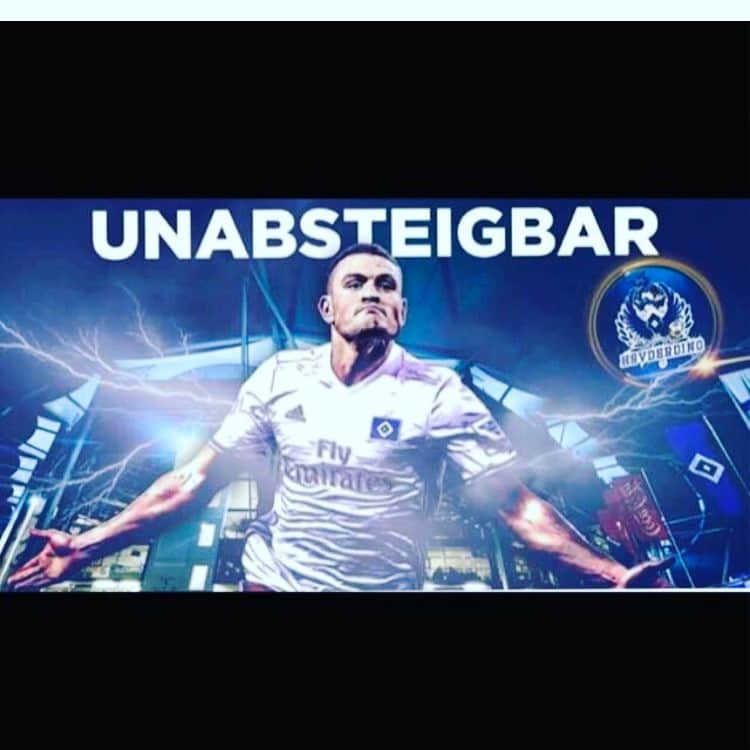 キリアコス・パパドプーロスのインスタグラム：「#niemalszweiteliga #greekpower💪 🇬🇷#nurderHSV💙 #nike #unabsteigbar!!!!!!!」