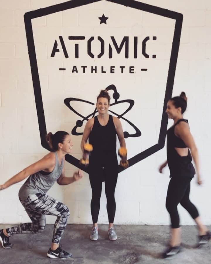 Marie Purvisのインスタグラム：「Swoll Patrol on point!  @florbeckmann @codykjohns @atomicathlete thanks.」
