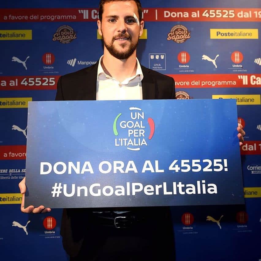 マッティア・デストロのインスタグラム：「#UnGoalPerLItalia 4⃣5⃣5⃣2⃣5⃣」