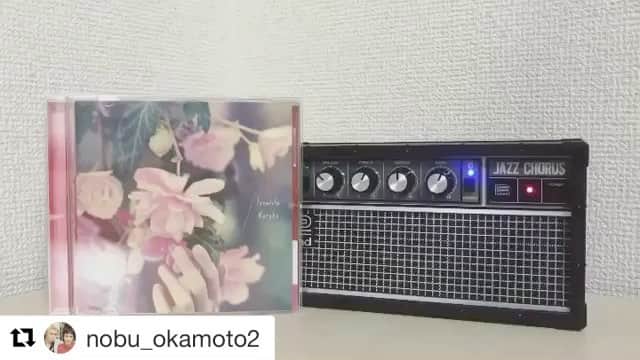 lovefilmのインスタグラム：「#Repost @nobu_okamoto2 (@get_repost) ・・・ lovefilm 1st Single 「Haruka」が今日リリースしました！  言葉より聴いてもらって感じてもらいたいから、今日から一曲ずつ少しだけあげまする！  聴いてくだされ！  #lovefilm #Roland」