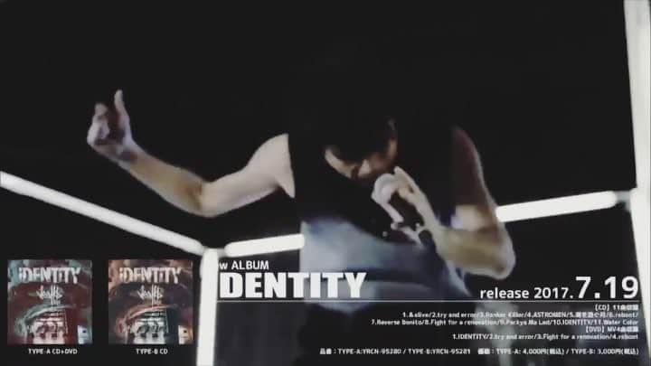 ELSAのインスタグラム：「7.19 Release!!! jealkb New Album『IDENTITY』から『try and error』です✌︎ヨロシクです🏋🏽 #jealkb #identity #tryanderror」