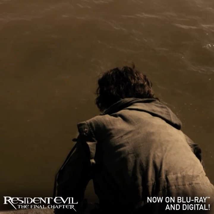 Resident Evilのインスタグラム：「The water is always calmest right before a storm. Resident Evil: The Final Chapter, available now on Digital & Blu-ray!」