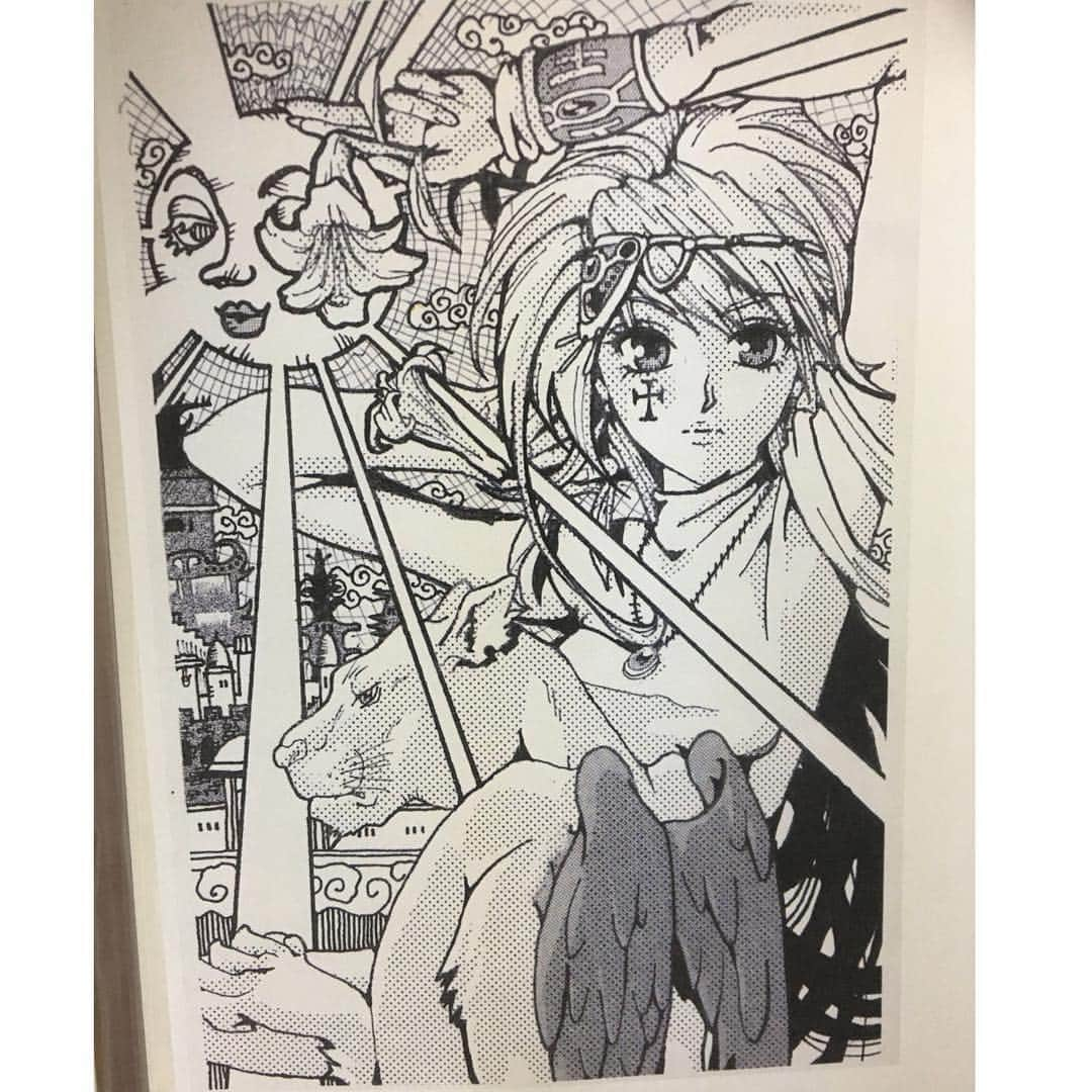 沖田杏梨さんのインスタグラム写真 - (沖田杏梨Instagram)「This is the pictrue I drew when I was fifteen years old.😊❣️ 15歳の時描いたイラストだよ☺️ #illustration #anriokitaart #anriokitaillustration #イラスト #漫画 #tarotcards  #15歳 #fifteen」5月26日 20時12分 - anri_okita