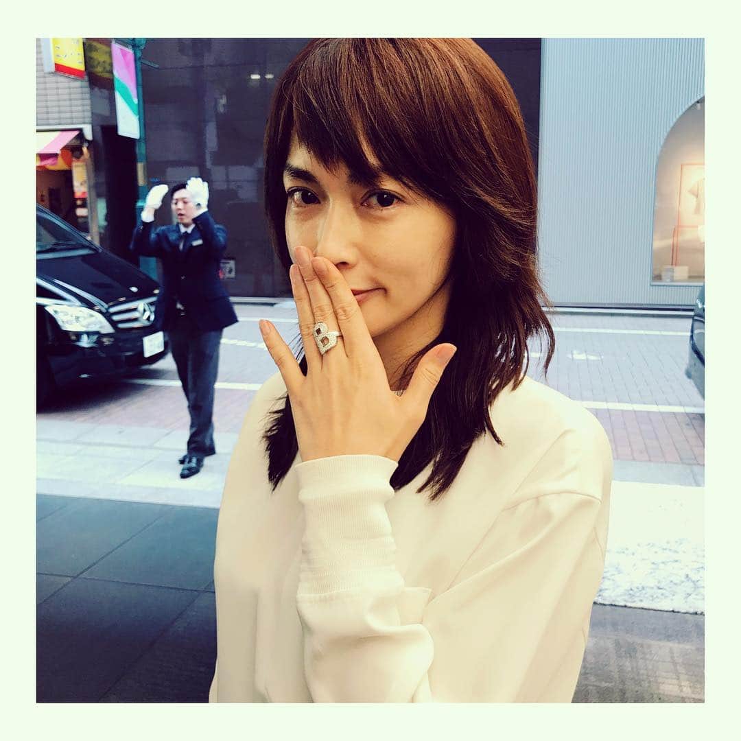 長谷川京子さんのインスタグラム写真 長谷川京子instagram B Mybloodtype Ring Bijoudem 5月26日 時11分 Kyoko Hasegawa 722