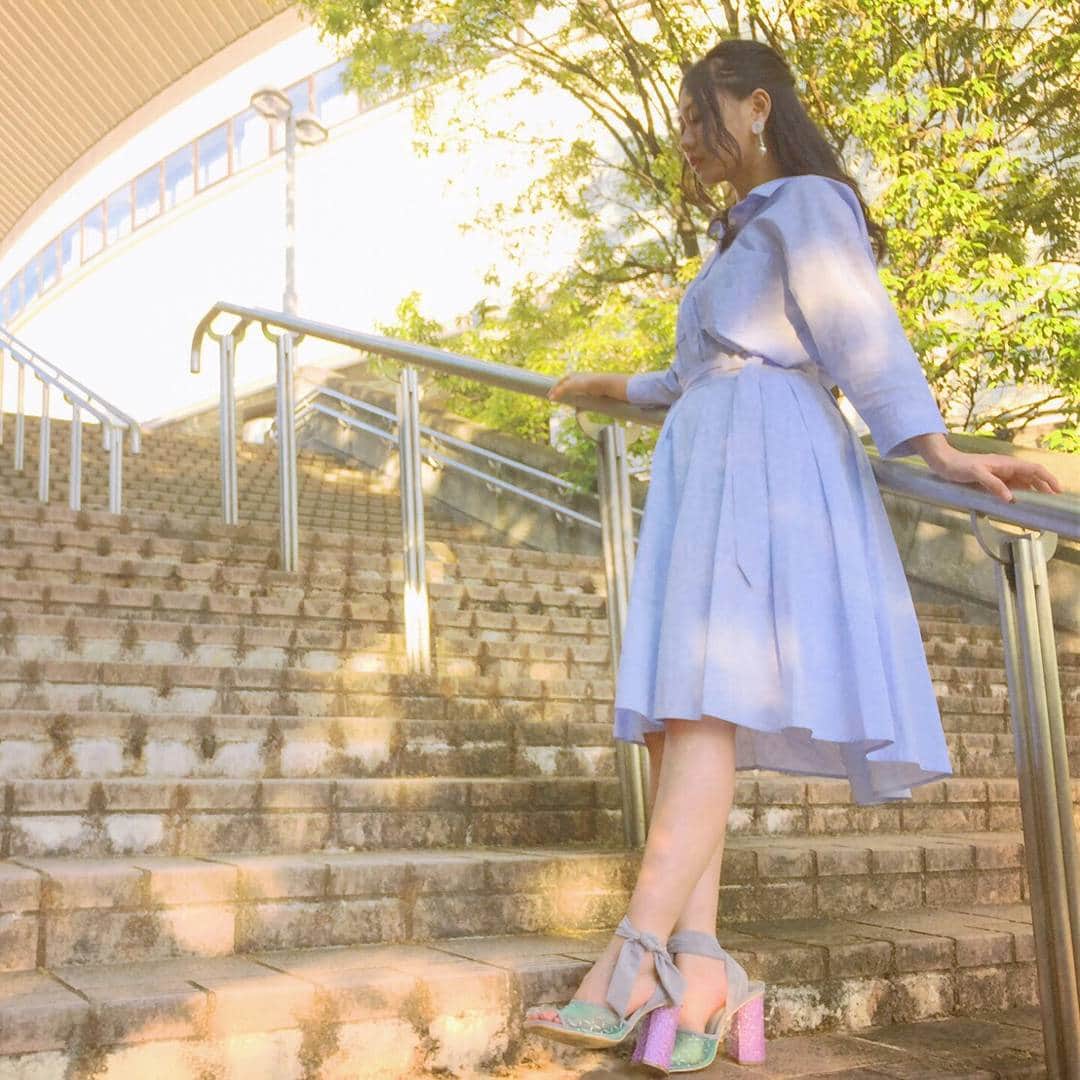 古畑奈和さんのインスタグラム写真 - (古畑奈和Instagram)「今日の私服です🌸  お天気も良かったので 爽やかなワンピースを 着ましたよ。  #ske48 #革命の丘  #写真会 #私服」5月28日 20時20分 - nao_furuhata