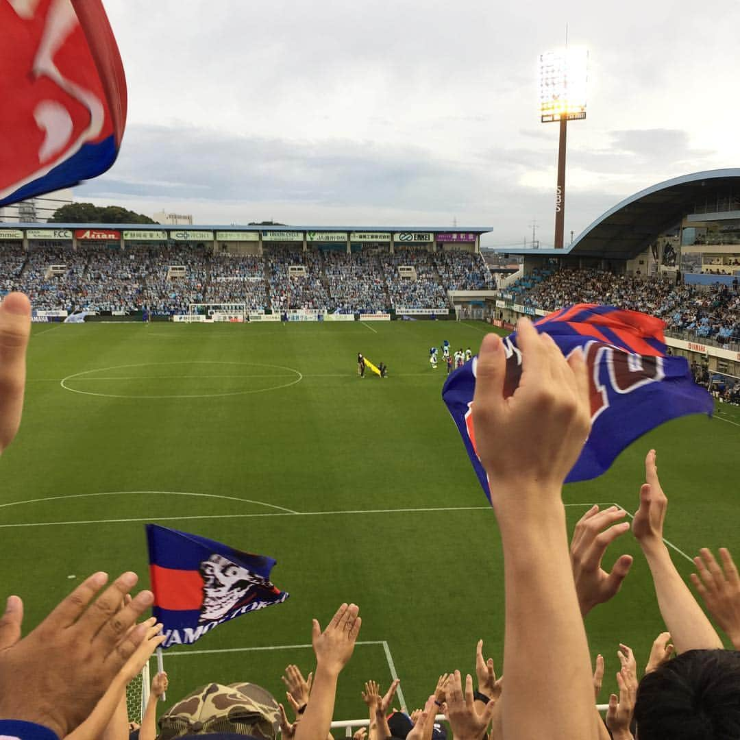 tokyoweekendのインスタグラム：「match day 2017.6.25 Iwata-FCTokyo 2-0@Yamaha Stadium #fctokyo  #tokyoweekend」