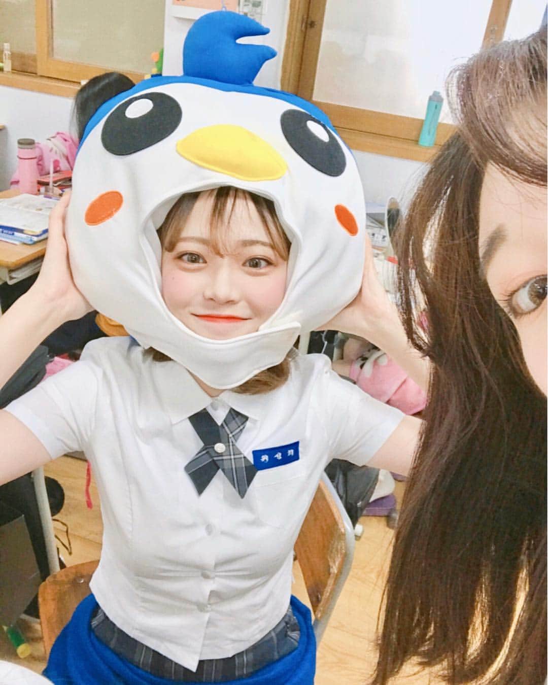 のインスタグラム：「ㅋㅋ ㅎㅇ🐧 #셀카 #셀피 #셀스타그램 #얼스타그램 #고3」