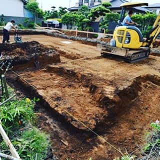 茨城県（有）福田建設のインスタグラム：「いい家は基礎から  #注文住宅 #マイホーム #新築 #インテリア #家 #住宅 #工務店 #house #家づくり #暮らし #建築 #interior #マイホーム計画 #design #architecture #デザイン #自然素材 #myhome #住まい #木の家 #施工事例 #一戸建て #設計 #home #無垢材 #福田建設　#自然素材の家　#茨城の注文住宅　#ナチュラル」
