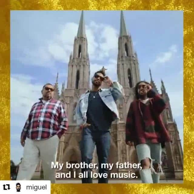 ミゲルのインスタグラム：「Yes to all of this! Thank ya Jesus! @miguel  and @viceland had a baby!  #Repost @miguel ・・・ My #EARTHWORKS trip to #MEXICO premieres this Friday at 11pm on @Viceland. Catch a peek & see what it’s like to gain inspiration from your roots.」