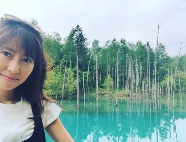 榎本加奈子さんのインスタグラム写真 榎本加奈子instagram 青い池 パワースポット 北海道 美瑛 白金温泉 早起きして Macの壁紙 旅 Beautiful 6月7日 18時41分 Kanako Enomoto