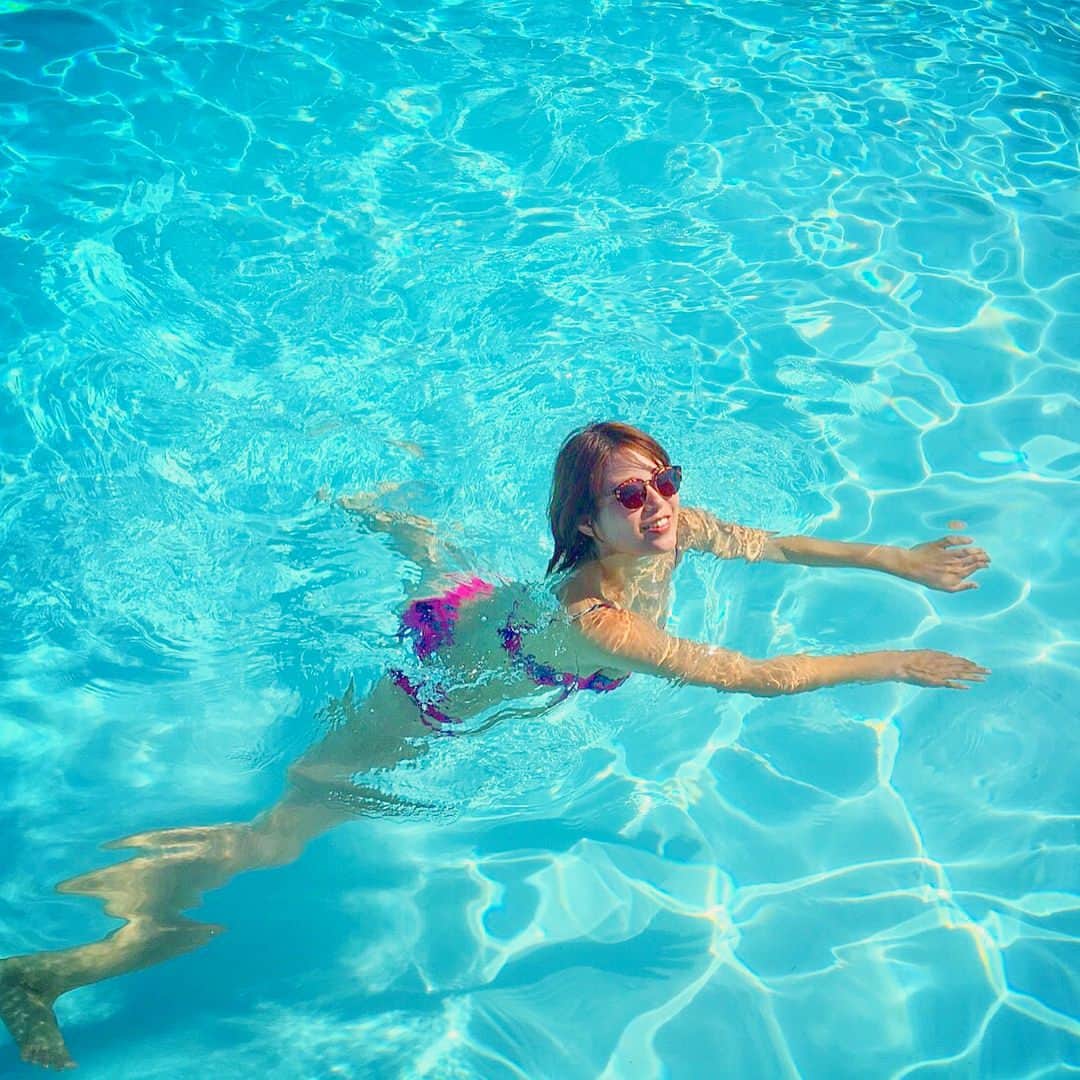 中村優さんのインスタグラム写真 - (中村優Instagram)「泊まってたコンドミニアムのプール👙 海外のプールってすごい深くて楽しい〜。 #bigisland #hawaii #pool」6月7日 22時29分 - nkmr_yu