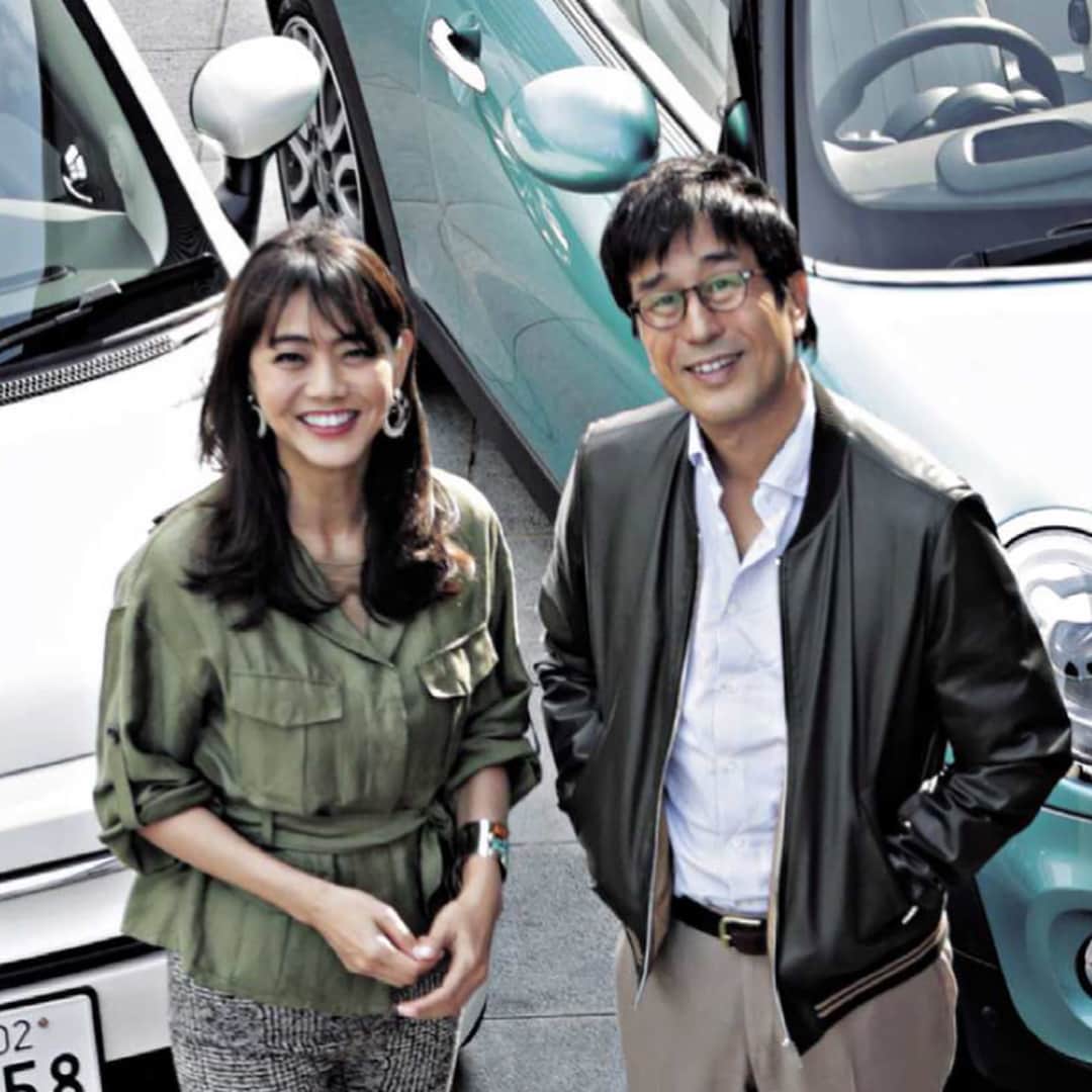 前田典子さんのインスタグラム写真 前田典子instagram オープンカー特集 松任谷正隆さん Hers 6月号 車好き 車とファッション 楽しい対談 音楽プロデューサーでありモータージャーナリストでもある松任谷正隆さん 将来は電気自動車が主流になるから