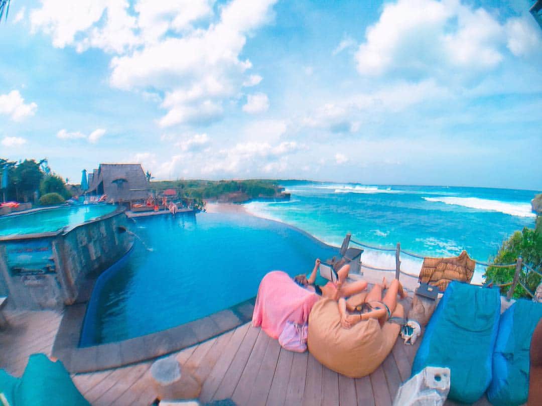 峯村優衣のインスタグラム：「やばい😂🌵💕#bali #dreambeach #lenbongan #bali #balitrip #峯村優衣」