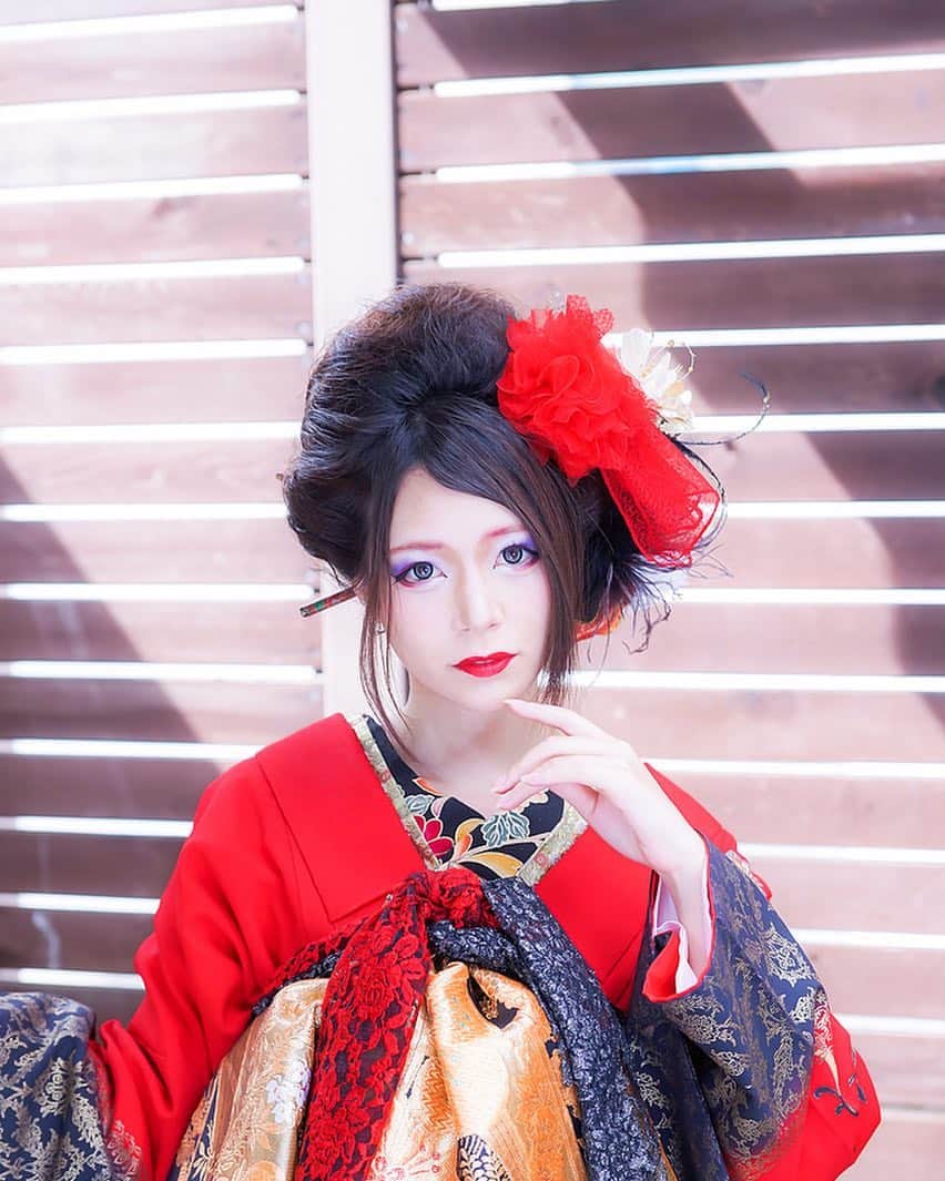 のインスタグラム：「#被写体 #ポートレート #写真 #写真好きな人と繋がりたい #カメラ好きな人と繋がりたい #花魁 #撮影 #撮影モデル #model #make #portlate #photo #instagram #instafllow #instagood #follow #follwme」