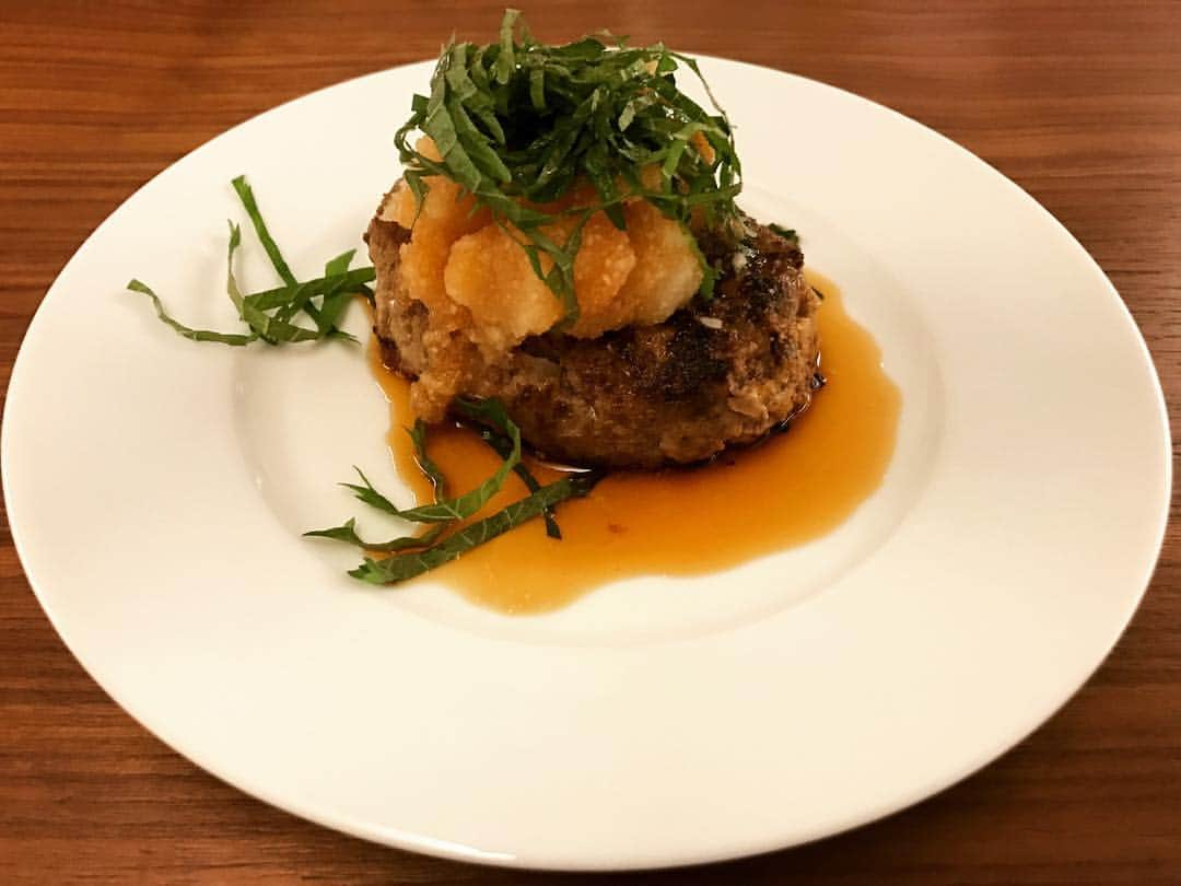 赤西仁さんのインスタグラム写真 - (赤西仁Instagram)「Jap Style Wahoo Fxxxin Hamburg Steak. #Homemade #初めての割には」6月11日 21時16分 - jinstagram_official