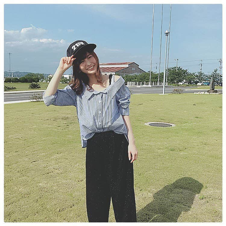 ほのかさんのインスタグラム写真 - (ほのかInstagram)「#ootd #館山航空基地 #21FS #cap #帽子 #🚁」6月12日 23時06分 - nononon159