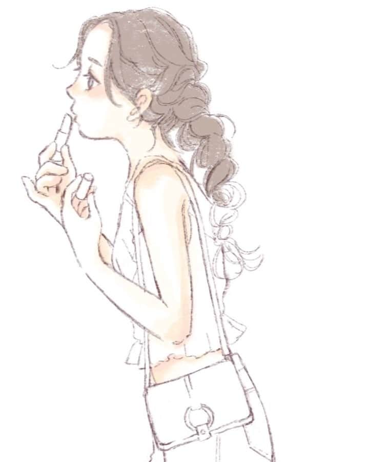のインスタグラム：「メイキング✍️ #ipadpro #applepencil #drawing」