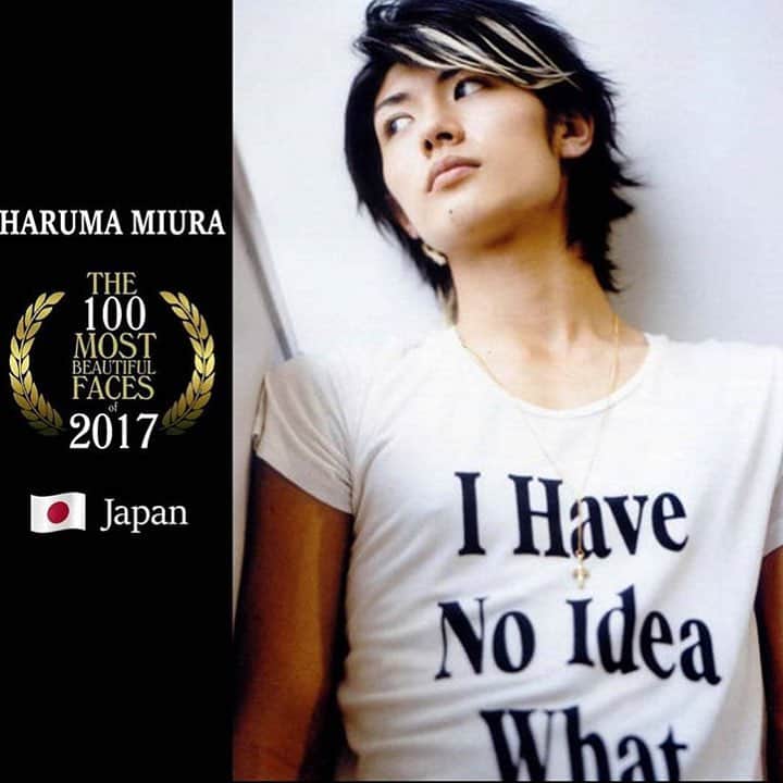 三浦春馬のインスタグラム：「I nominate Haruma Miura 春馬三浦 from #japan for #100mosthandsomefaces2017 @tccandler #tccandler #tccandler2017 #tccandler100mostbeautifulfaces2017 . #haruma #miura #harumamiura #miuraharuma」