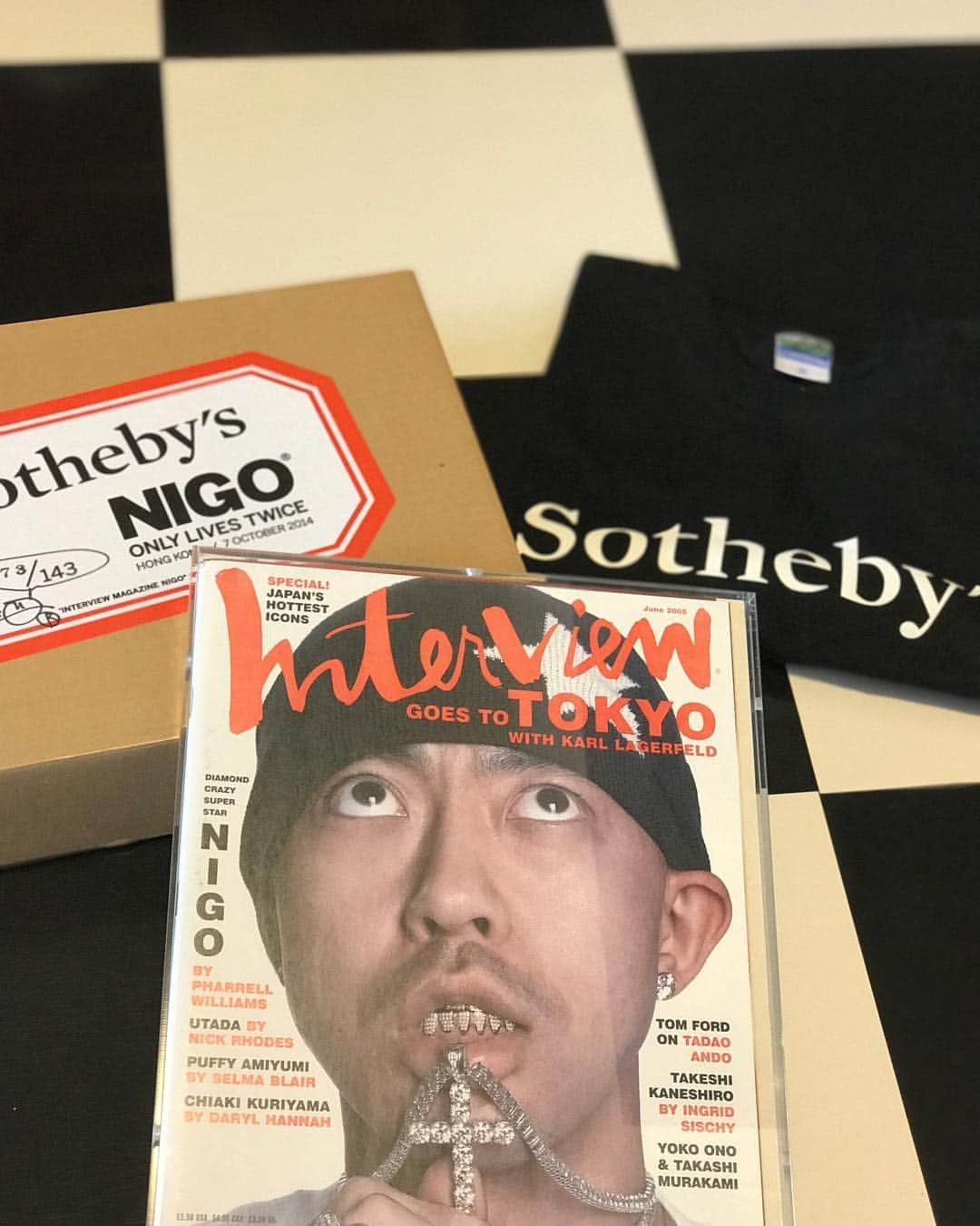 佐野玲於さんのインスタグラム写真 - (佐野玲於Instagram)「Amazing gift from @nigo」6月15日 8時26分 - reo_sano_official_acc