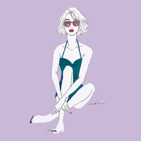 Machiさんのインスタグラム写真 Machiinstagram こんばんは 少しばかし 切り抜きが上手になりました おすすめコスメ コスメ 化粧品 コスメイラスト メイクイラスト 水着 夏 梅雨どこ行った 女の子 可愛い オシャレ イラスト ペン画 コピック