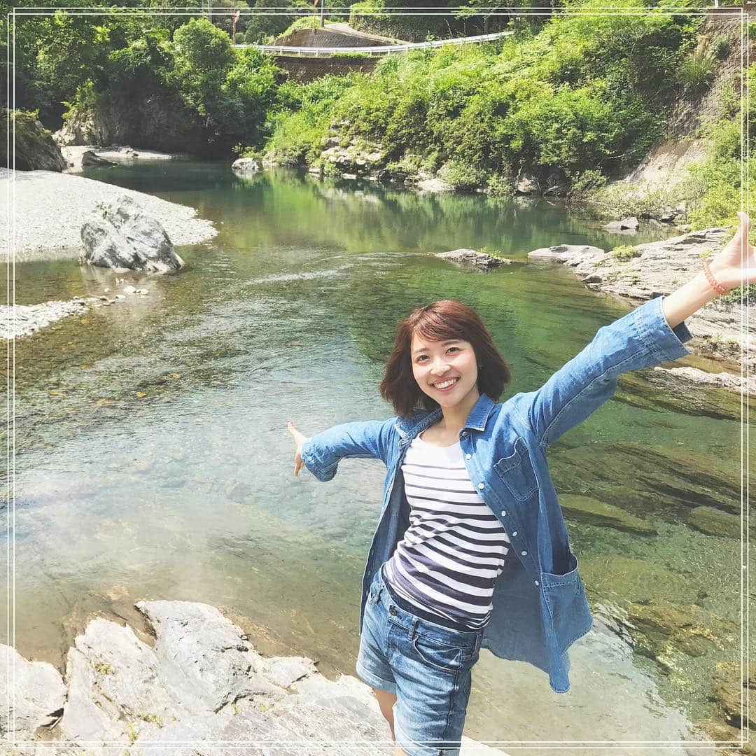 のインスタグラム：「20170614 連れて行ってくださいました(*^o^*)ありがとうございます😊高知の川は綺麗だなあ」