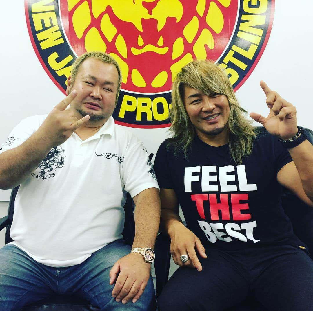 ハチミツ二郎さんのインスタグラム写真 - (ハチミツ二郎Instagram)「新日本プロレスワールドで新企画始まります！  #棚橋弘至」6月16日 15時59分 - jirohachimitsu