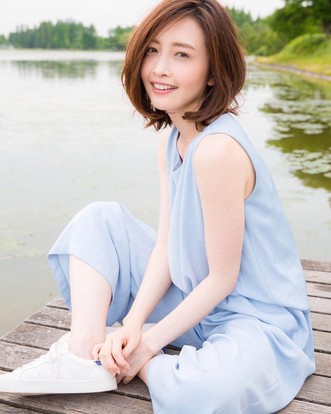 沢田ゆうのインスタグラム：「Special thanks❤︎ photographer Hitoshi Tamura hairmake Miyu Shimizu #shooting #沢田ゆう」
