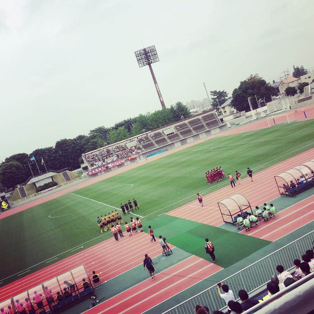 山田浩史のインスタグラム：「この舞台が懐かしい⚽️ 不安とやってやるが背中合わせ。 勝負は一瞬。  #インハイ予選決勝 #高校サッカー #青春 #蹴球」