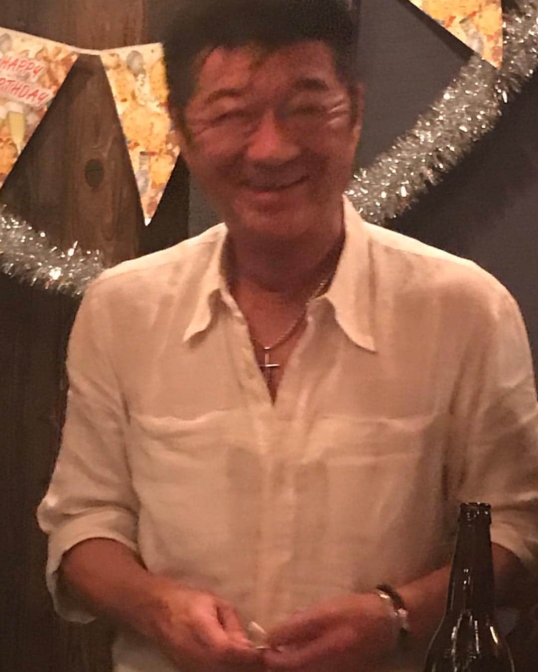 中野英雄さんのインスタグラム写真 - (中野英雄Instagram)「兄貴  お誕生日おめでとう 55歳か〜 まだ引退はさせないよ‼️ 素敵な笑顔だね  #instagood #happy #japan #tokyo #おたんじょうびおめでとう」6月20日 4時20分 - hideo_nakano