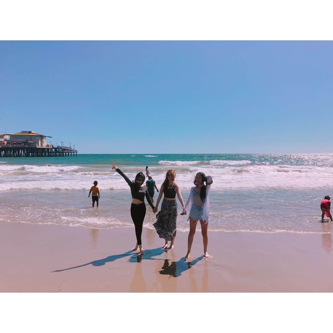 ジンジュ のインスタグラム：「6252428 #santamonica」